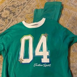 Justice legging outfit